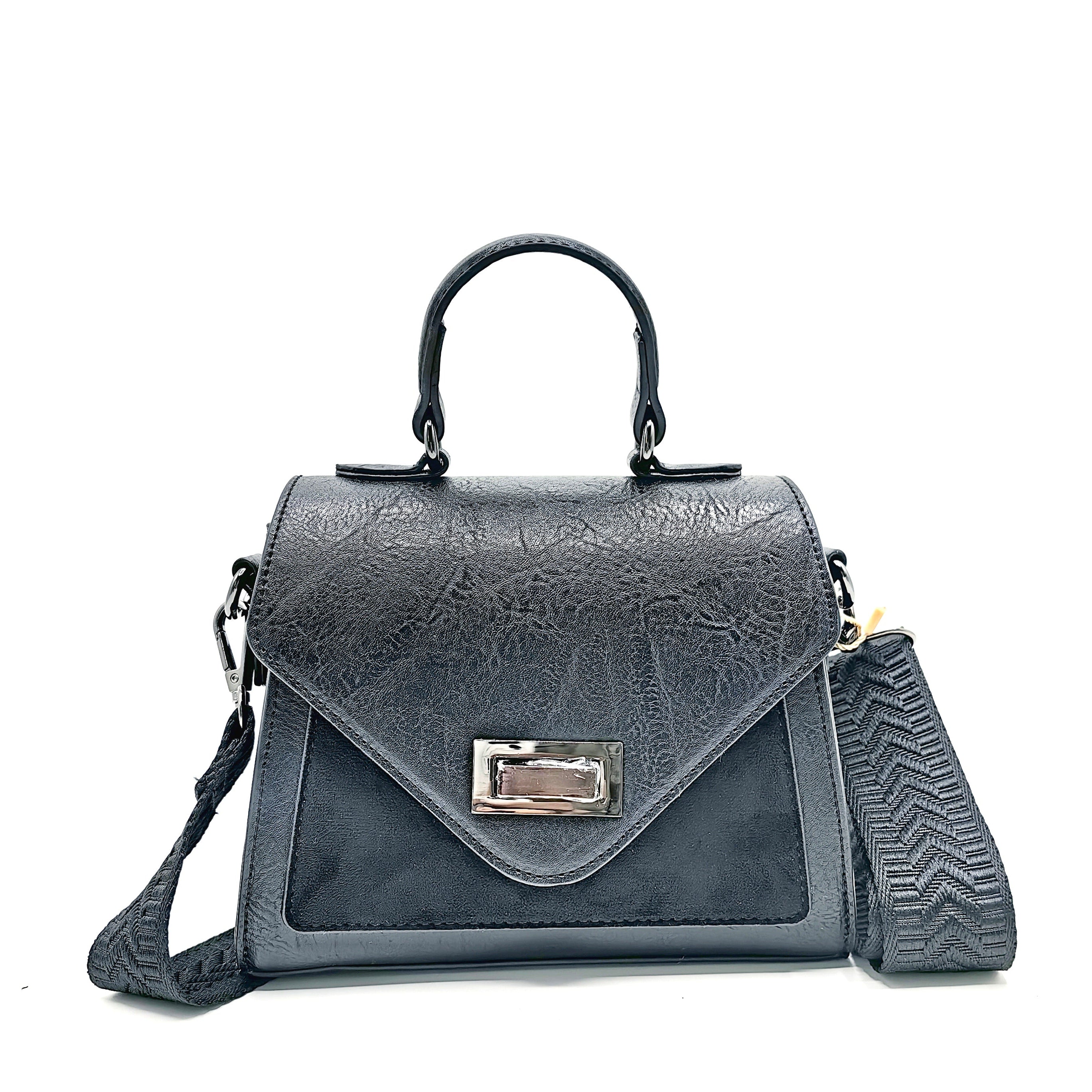 D.Y. Valle - Aurora Mini Satchel, Slate grey (BG001)